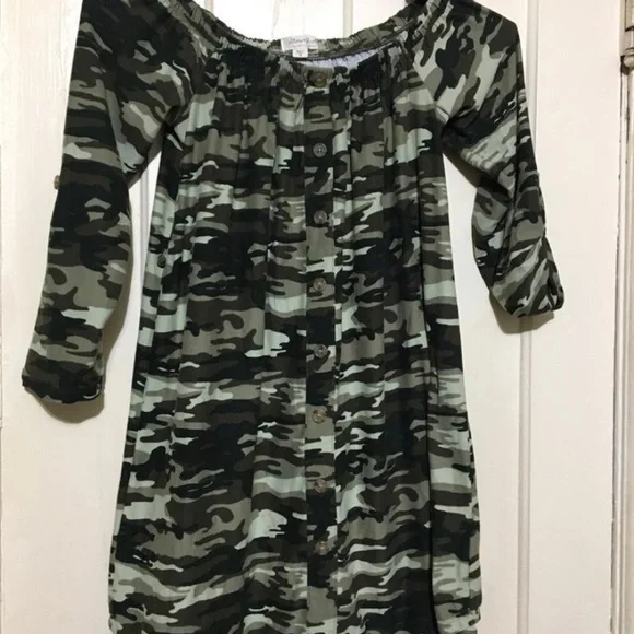Ultra&flirt women’s short camo dress Small - Picture 3 of 9